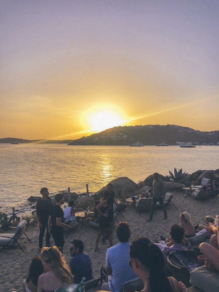 <p><strong>🌅 Sunset at Scorpios &ndash; A Beach Club Like No Other</strong></p>
<p>Scorpios is the ultimate beach club for sunset lovers. 🍹🌇 Nestled in a beautiful bay, it offers luxury dining, cocktails, and the most breathtaking sunsets over the Aegean Sea. 🌊🌞 As the sun sets, the club transforms into a boho-chic paradise, with live music and a relaxed yet glamorous atmosphere. 🏖️🍸 It's a must-do for anyone wanting to soak in Mykonos&rsquo; glamorous energy. 🧘&zwj;♀️💫</p>
<p>&nbsp;</p>