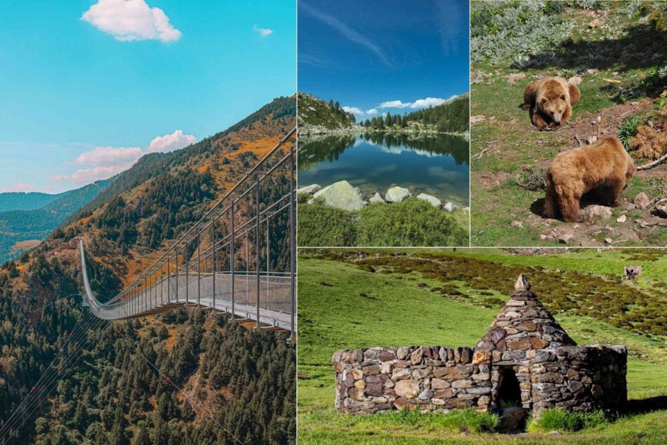 <p data-start="134" data-end="536"><strong data-start="134" data-end="168">Andorra Beyond the Slopes 🌿⛰️&nbsp;</strong><br data-start="168" data-end="171">Andorra isn&rsquo;t just a winter paradise &mdash; it&rsquo;s a dream destination for nature lovers. From the breathtaking Tibetan Bridge in Canillo to crystal-clear mountain lakes and encounters with Pyrenean wildlife, the country feels like one giant open-air playground. Even the traditional stone huts (<em data-start="460" data-end="468">bordes</em>) scattered across the valleys add a touch of magic to every hike.</p>
<p data-start="538" data-end="676"><strong data-start="538" data-end="546">Must-Do:</strong> Visit the Sorteny Valley Nature Park &mdash; one of the most beautiful places in Andorra for wildflower trails and serene alpine views.</p>
<p data-start="678" data-end="805"><strong data-start="678" data-end="805">#VisitAndorra #Pyrenees #NatureEscape #HikingAdventures #TibetanBridge #WildPyrenees #TravelEurope #MountainLife #EcoTravel</strong></p>