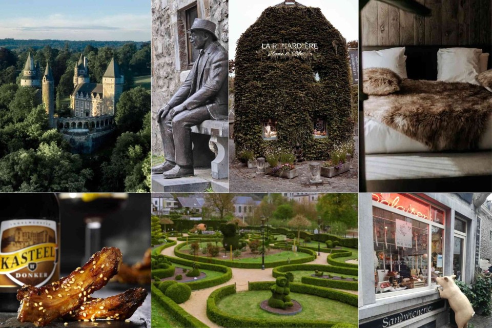 <p data-start="184" data-end="479"><strong>Hidden deep in the Ardennes and wrapped in lush green hills</strong>, Durbuy feels like a fairy tale brought to life. Cobbled streets wind between centuries-old stone houses, charming caf&eacute;s spill onto cozy corners and the scent of artisan treats drifts from small boutiques. This tiny city is <strong>pure magic</strong>.</p>
<p data-start="481" data-end="892">Climb toward the castle that rises proudly above the treetops, wander past whimsical topiaries in the Parc des Topiaires or pause by the statues that seem to whisper the stories of the town. Step inside ivy-covered fa&ccedil;ades, warm up in rustic-chic rooms draped in soft textures and end your day with local flavors: slow cooked dishes, regional beers and irresistible sweets displayed behind glowing shop windows.</p>
<p data-start="894" data-end="1064">In Durbuy, time slows down and every detail feels crafted with love. It is nature, nostalgia, craftsmanship and comfort, all wrapped together in one unforgettable escape.</p>
<p data-start="1066" data-end="1207" data-is-last-node="" data-is-only-node="">#Durbuy #Ardennen #VisitWallonia #BelgiumTravel #CharmingCities #FairytaleTowns #HiddenGemsBelgium #TravelEurope #WanderBelgium #CozyGetaways</p>