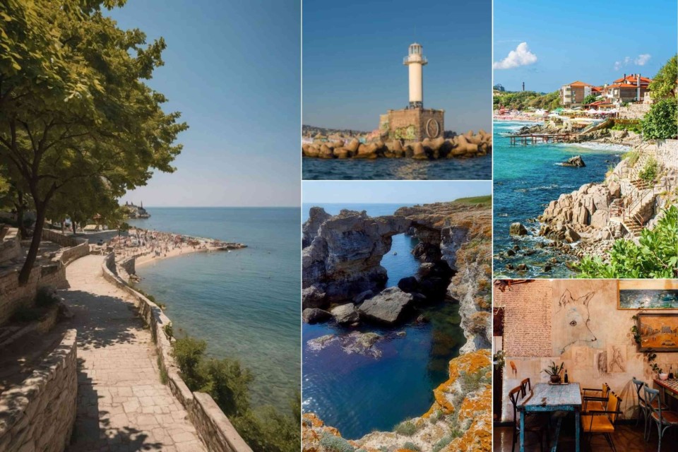 <p data-start="3293" data-end="3755"><strong data-start="3293" data-end="3359">The Bulgarian coast, where cliffs and sea meet ancient stories&nbsp;</strong><br data-start="3359" data-end="3362">From the wild rocks of Tyulenovo to the elegant palace gardens of Balchik and the colorful seaside charm of Sozopol, the northern coast reveals Bulgaria&rsquo;s untamed beauty. Crystal clear waters, natural stone arches and hidden coves shape a coastline full of character. Local taverns serve fresh seafood with views of endless blue.&nbsp;<br data-start="3691" data-end="3694">It is nature, heritage and coastal calm in perfect harmony.&nbsp;</p>
<p data-start="3757" data-end="3856">Locations: Tyulenovo, Balchik, Sozopol&nbsp;<br data-start="3795" data-end="3798">#BlackSeaCoast #Tyulenovo #Balchik #Sozopol #VisitBulgaria&nbsp;</p>