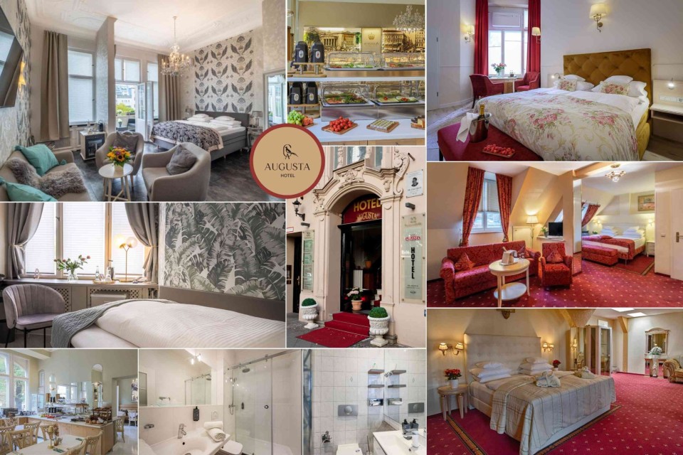 <p data-start="188" data-end="223"><strong data-start="188" data-end="223">Stay at Augusta Hotel&nbsp;&nbsp;</strong></p>
<p data-start="223" data-end="608">Augusta Hotel provides several room types ranging from newly renovated spaces to classic suites with more traditional d&eacute;cor. Some rooms include bright wallpaper seating areas and balconies while others feature red-carpet interiors and larger layouts suitable for longer stays. The entrance is set in a historic building which makes it easy to spot when walking through the city centre.</p>
<p data-start="610" data-end="967">The hotel includes a breakfast area with a self-serve buffet plus a caf&eacute; corner where guests can order small items during the day. Bathrooms differ per room category with options such as walk-in showers standard tubs and updated fittings. The building layout creates a mix of compact rooms and spacious suites so guests can choose what fits their trip best.&nbsp;</p>
<p data-start="969" data-end="1099">The location is close to shops restaurants and public transport which makes it convenient for both business stays and city visits.&nbsp;</p>
<p data-start="1101" data-end="1173" data-is-last-node="" data-is-only-node="">#GermanyHotels #AugustaHotel #HotelReview #StayInGermany #CityStayEurope</p>