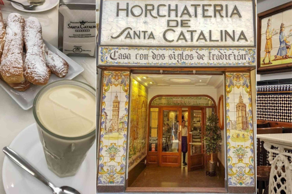 <p class="isSelectedEnd">A warm stop in <strong>Valencia</strong> where tradition meets flavour: <strong>Horchater&iacute;a Santa Catalina</strong>. Here you can taste the authentic <em>horchata de chufa</em>, a refreshing and creamy local drink that has been served for generations, perfectly paired with soft <em>fartons</em>.</p>
<p class="isSelectedEnd">Take a seat among the colourful tiles, order a glass of horchata and experience a piece of local culture you won&rsquo;t find anywhere else. Valencia is discovered not only with your eyes, but with your taste buds.</p>
<p>#Spain #Valencia #Horchata #SantaCatalina #LocalFlavours #VisitSpain #FoodTravel #SpanishCulture #TravelInspiration #ExploreEurope</p>