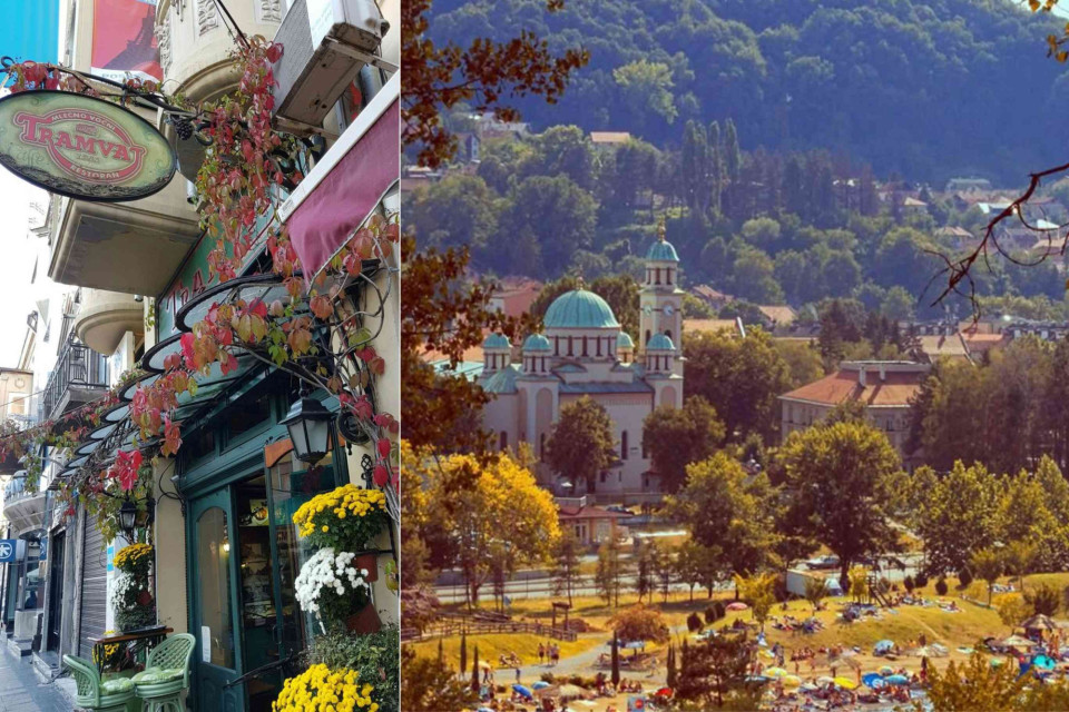 <p class="isSelectedEnd">From lively streets in <strong>Belgrade</strong> to the spa-town elegance of <strong>Vrnjačka Banja</strong>, Serbia blends caf&eacute; culture with green landscapes and historic landmarks.</p>
<p class="isSelectedEnd">The charming fa&ccedil;ade of <strong>Tramvaj Restaurant</strong> captures the creative, slightly bohemian spirit you&rsquo;ll find in Belgrade&rsquo;s old quarters. Further south, the iconic church with turquoise domes in Vrnjačka Banja rises above parks filled with summer visitors enjoying the mineral springs and relaxed atmosphere.</p>
<p class="isSelectedEnd">Serbia is about slow coffees, leafy promenades and towns where everyday life unfolds at its own rhythm &mdash; authentic, warm and full of character.</p>
<p>#Serbia #Belgrade #VrnjackaBanja #VisitSerbia #BalkanTravel #HiddenEurope #CafeCulture #ExploreEurope #TravelInspiration</p>