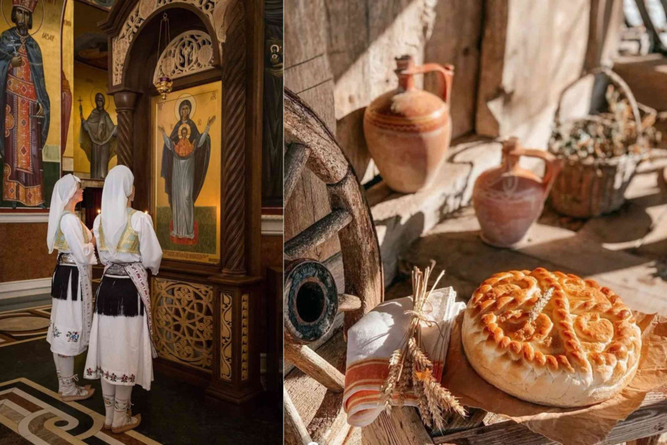 <p class="isSelectedEnd">Tradition and heritage shape the heart of <strong>Serbia</strong>, where faith, craftsmanship and everyday rituals come together. Inside Orthodox churches, golden icons and quiet moments of reflection reveal centuries of history, while traditional dress keeps cultural identity alive across generations.</p>
<p class="isSelectedEnd">In rural homes and villages, handmade bread like <em>pogača</em> symbolises hospitality and celebration, often shared during family gatherings and special occasions. Serbia is a place where traditions are not only preserved but lived &mdash; through food, faith and the warmth of local culture.</p>
<p>#Serbia #VisitSerbia #SerbianTradition #OrthodoxHeritage #BalkanCulture #Pogaca #CulturalTravel #AuthenticEurope #ExploreEurope #TravelInspiration</p>