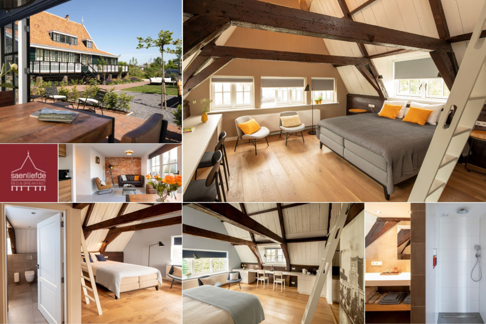 <p class="isSelectedEnd"><strong>Saenliefde Bed &amp; Breakfast</strong></p>
<p class="isSelectedEnd">A peaceful stay just outside the city, Saenliefde Bed &amp; Breakfast offers a mix of comfort and traditional Dutch charm. With its characteristic architecture, wooden beams and warm interior, it is a place designed to relax and unwind.</p>
<p class="isSelectedEnd">The spacious rooms combine modern comfort with authentic details, while the surrounding area invites you to enjoy nature and a slower pace.</p>
<p class="isSelectedEnd">Nearby tip: explore the <a href="https://www.getyourguide.com/nl-nl/zaanse-schans-l2255/?partner_id=GZ1KO7T&amp;utm_medium=travel_agent">Zaanse Schans</a>, known for its windmills, wooden houses and local crafts. A perfect activity just a short distance away.</p>
<p class="isSelectedEnd">You can book your stay <a href="https://book.hotel.eu/hotels/lp65550130?source=hotels&amp;placeId=ChIJt1cncXH8xUcRmQhZf_RRM0o">here</a>.</p>
<p>#Netherlands #BedAndBreakfast #ZaanseSchans #TravelNetherlands #SlowTravel</p>