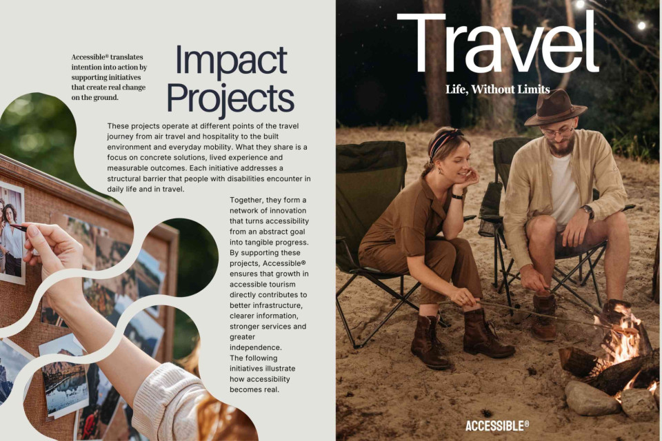 <p class="isSelectedEnd"><strong>Accessibility only matters if it leads to real change.</strong></p>
<p class="isSelectedEnd">Accessible&reg; turns intention into action by supporting projects that improve everyday experiences for people with disabilities.</p>
<p class="isSelectedEnd">From travel and hospitality to the built environment and daily mobility, each initiative focuses on practical solutions and measurable impact. Not ideas, but outcomes.</p>
<p class="isSelectedEnd">Together, these projects form a growing network of innovation across Europe. Turning accessibility from an abstract goal into tangible progress.</p>
<p class="isSelectedEnd">Because growth should not just scale business. It should improve lives.</p>
<p class="isSelectedEnd"><a href="https://accessible.hotel.eu/?language=nl&amp;currency=EUR"><strong>Travel. Life. Without limits.</strong></a></p>
<p>#Accessible #Accessibility #Impact #Travel #Innovation</p>