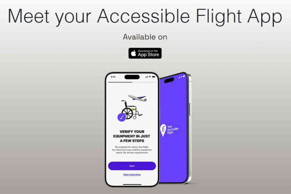 <p class="isSelectedEnd"><strong>Meet the Accessible Flight App.</strong></p>
<p class="isSelectedEnd">Designed to remove uncertainty, it helps travelers verify their mobility equipment in just a few steps. So you know in advance that everything meets airline requirements.</p>
<p class="isSelectedEnd">No last-minute surprises. No unnecessary stress.</p>
<p class="isSelectedEnd">Just clear information, better preparation and a smoother travel experience from the start.</p>
<p class="isSelectedEnd">Because accessibility should travel with you every step of the journey.</p>
<p>#Accessible #Accessibility #TravelTech #InclusiveTravel #AccessibleFlight</p>