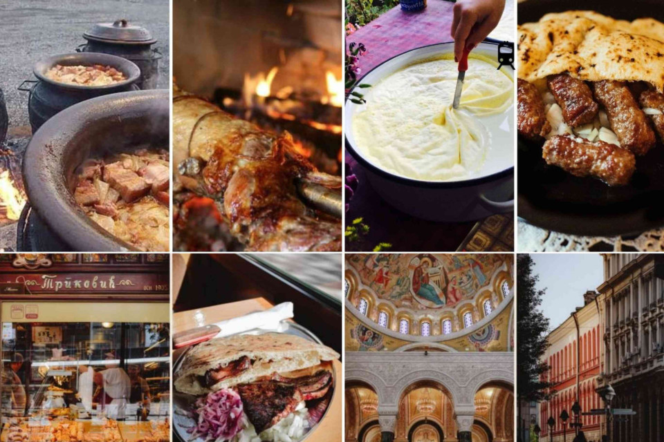 <p data-start="84" data-end="152"><strong>If you visit the Balkans the food is a big part of the experience.</strong></p>
<p data-start="154" data-end="265">Start with a bakery in the morning. Order something fresh like burek with yogurt. It is cheap fast and local.</p>
<p data-start="267" data-end="416">For lunch go for grilled dishes. Ćevapi served with flatbread onions and ajvar is the most typical option. Portions are large so sharing is common.</p>
<p data-start="418" data-end="580">In the evening choose a traditional restaurant. Look for places where locals eat not ones with tourist menus. Try slow cooked dishes or meat prepared over fire.</p>
<p data-start="582" data-end="680">Do not skip dairy. Kajmak is served with many meals and is one of the most loved local products.</p>
<p data-start="682" data-end="750">Food here is simple filling and built around tradition not trends.</p>
<p data-start="752" data-end="785">Discover stays on <a href="https://travel.lescouleursdumonde.com/hotels?placeId=ChIJlYCJ8t8dV0cRXYYjN-pQXgU&amp;name=Serbia">book.hotel.eu</a></p>
<p data-start="787" data-end="845" data-is-last-node="" data-is-only-node="">#balkanfood #localfood #foodtravel #belgrade #hotelbooking</p>