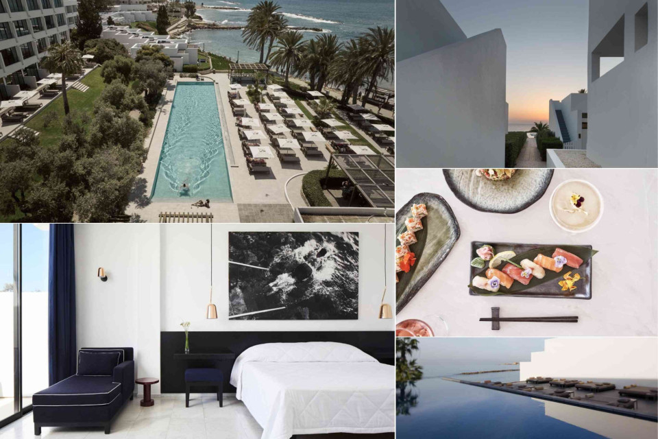 <h4 data-section-id="13b3zg" data-start="89" data-end="119">Almyra &ndash; Paphos, Cyprus</h4>
<p data-start="167" data-end="422">Almyra is a <strong>contemporary seaside hotel </strong>in Paphos, combining minimalist design with a relaxed, luxurious atmosphere. With clean architecture, palm-lined pools and views over the Mediterranean, it&rsquo;s an ideal escape for those seeking style and tranquility.</p>
<p data-start="443" data-end="572">&bull; Modern, minimalist design<br data-start="470" data-end="473">&bull; Direct seafront location<br data-start="499" data-end="502">&bull; Multiple pools with sea views<br data-start="533" data-end="536">&bull; Stylish rooms with natural tones</p>
<p data-start="707" data-end="820">Located on Poseidonos Avenue in Paphos, within walking distance of beaches, restaurants and cultural highlights.</p>
<p data-start="707" data-end="820"><a href="https://book.hotel.eu/hotels/lp2c63d?source=hotels&amp;placeId=ChIJgQboo8YG5xQRBlYvqDpbgkY">Book your Stay!</a></p>
<p data-start="707" data-end="820">#cyprus #designhotel #boutiquehotel #luxurystay #travelinspiration</p>