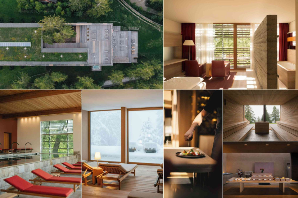 <p data-start="0" data-end="220"><strong>Vigilius Mountain Resort </strong>is located in the South Tyrol mountains in Italy and can only be reached by cable car, which immediately changes the pace of the stay. No cars, no traffic and very little noise once you arrive.</p>
<p data-start="222" data-end="435">The hotel is built directly into the landscape with a strong focus on wood, stone and large open views over the mountains. Interiors are minimal but warm, designed around the surroundings rather than decoration.</p>
<p data-start="437" data-end="604">Rooms are spacious with terraces facing the forest or valley. Large windows bring in natural light throughout the day and make the landscape part of the room itself.</p>
<p data-start="606" data-end="781">The wellness area is one of the highlights, especially after hiking or colder days outside. Expect saunas, quiet spaces and panoramic views instead of a busy spa atmosphere.</p>
<p data-start="783" data-end="919">Food here follows the same philosophy as the hotel: local ingredients, seasonal dishes and a slower dining experience without rushing.</p>
<p data-start="1067" data-end="1200">This is not a destination for nightlife or packed schedules. It is a stay built around silence, nature and slowing down completely.</p>
<p data-start="1202" data-end="1301">You can check and book this stay on <a href="https://book.hotel.eu/hotels/lp6586ac17?source=hotels&amp;placeId=46.620476%2C11.139981">book.hotel.eu</a>.</p>
<p data-start="1303" data-end="1383" data-is-last-node="" data-is-only-node="">#southtyrol #mountainresort #slowtravel #wellnessstay #italytravel #hotelbooking</p>