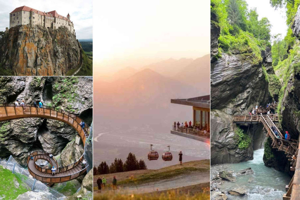 <p class="isSelectedEnd">⛰️ <strong>Austria's Natural &amp; Historic Wonders</strong></p>
<p class="isSelectedEnd">Austria's landscapes are shaped by both nature and history, creating some truly remarkable places to explore.</p>
<p class="isSelectedEnd">Perched atop a volcanic rock, <a href="https://www.getyourguide.com/riegersburg-l191299/?partner_id=GZ1KO7T&amp;utm_medium=travel_agent">Riegersburg</a> Castle has watched over the Styrian countryside for centuries, offering sweeping views across the surrounding hills. In contrast, the dramatic Liechtensteinklamm reveals the raw power of nature, where rushing water has carved its way through towering rock formations to create one of Austria's most spectacular gorges.</p>
<p class="isSelectedEnd">Beyond these iconic landmarks, panoramic viewpoints high in the Alps provide a different perspective on the country&rsquo;s diverse scenery. From medieval fortresses and deep mountain gorges to expansive alpine vistas, Austria offers a fascinating mix of heritage, adventure and natural beauty.</p>
<p class="isSelectedEnd">A destination where every landscape tells a story.</p>
<p>#VisitAustria #Riegersburg #Liechtensteinklamm #AustriaTravel #AustrianAlps #NatureAndHistory #TravelInspiration</p>