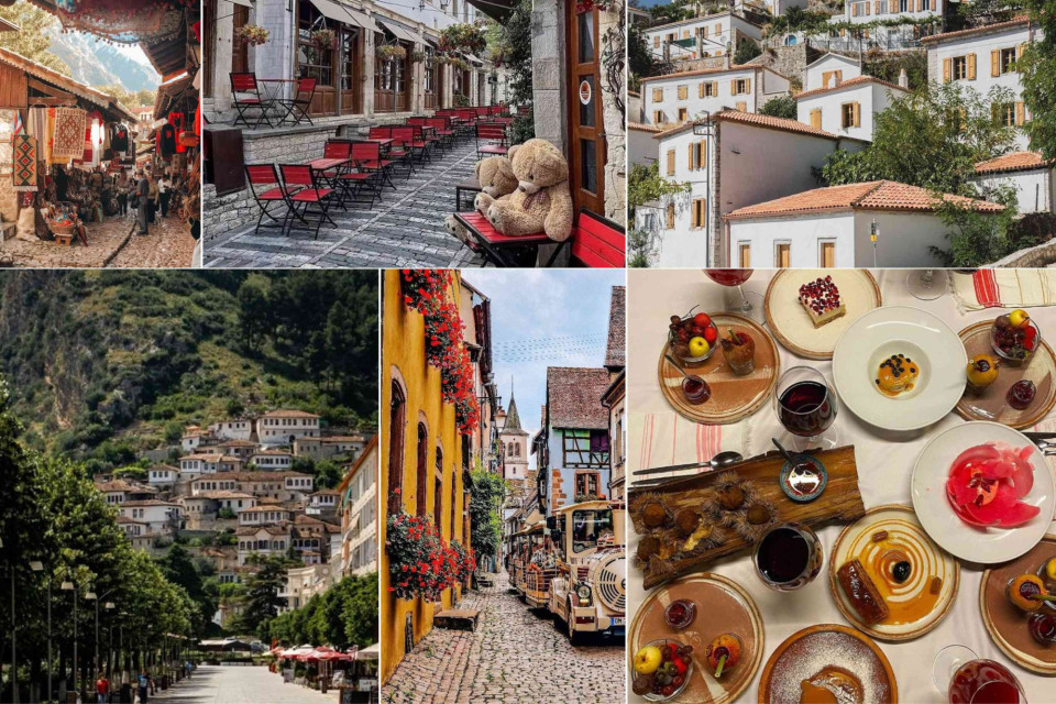 <p class="isSelectedEnd">In the <strong>historic towns of Berat and Gjirokast&euml;r</strong>, centuries of history are woven into everyday life. White Ottoman-era houses climb the hillsides, cobbled streets wind through old neighbourhoods and traditional bazaars continue to welcome visitors much as they have for generations.</p>
<p class="isSelectedEnd">Known as the "<strong>City of a Thousand Windows</strong>", <a href="https://www.getyourguide.com/berat-l2798/?partner_id=GZ1KO7T&amp;utm_medium=travel_agent">Berat </a>is one of Albania's most iconic destinations, while <a href="https://www.getyourguide.com/gjirokaster-l2802/?partner_id=GZ1KO7T&amp;utm_medium=travel_agent">Gjirokast&euml;r</a> captivates with its distinctive stone architecture and rich cultural heritage. Both cities have earned UNESCO World Heritage status, preserving a remarkable chapter of the country's past.</p>
<p class="isSelectedEnd">Beyond the architecture, Albania's hospitality is reflected in its cuisine. Regional recipes, local wines and seasonal ingredients remain an important part of the experience, offering visitors a genuine taste of the country's traditions.</p>
<p class="isSelectedEnd">A journey through Berat and Gjirokast&euml;r reveals a side of Europe where history, culture and daily life remain closely connected.</p>
<p>#VisitAlbania #Berat #Gjirokaster #UNESCO #AlbanianCuisine #CulturalTravel #HiddenEurope</p>
