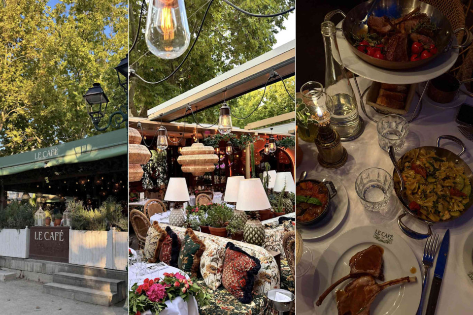 <p data-start="64" data-end="437">As the golden Mediterranean light fades over Saint-Tropez, the town transforms into an elegant playground of stylish terraces, candlelit dinners and unforgettable Riviera evenings. Nestled beneath the shade of plane trees, <strong data-start="287" data-end="311">Le Caf&eacute; Saint-Tropez</strong> has become one of the destination's most iconic spots for long lunches, sunset aperitifs and vibrant dinners under the stars.</p>
<p data-start="439" data-end="719">From beautifully presented Proven&ccedil;al cuisine to warm summer nights filled with conversation and laughter, dining here is about more than food. It is about embracing the relaxed luxury and timeless charm that make Saint-Tropez one of the French Riviera's most beloved destinations.</p>
<p data-start="439" data-end="719">Stay at <a href="https://book.hotel.eu/hotels/lp4679a?source=hotels&amp;placeId=43.264671%2C6.636682">La Bastide de Saint-Tropez</a>, a charming luxury retreat surrounded by Mediterranean gardens. Combining Proven&ccedil;al character with refined comfort, it offers a peaceful escape just minutes from the lively centre and the famous beaches of Saint-Tropez.</p>
<p data-start="439" data-end="719">#SaintTropez #FrenchRiviera #LuxuryTravel #ProvenceStyle #TravelFrance</p>