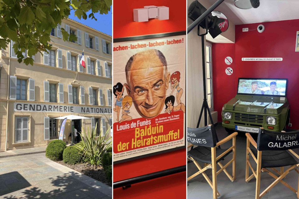 <p data-start="54" data-end="326">Few places are as closely linked to French cinema as <strong>Saint-Tropez's famous Gendarmerie</strong>. Made legendary by the beloved <em data-start="172" data-end="201">Le Gendarme de Saint-Tropez</em> films starring Louis de Fun&egrave;s, this iconic building has become a must-visit attraction for film lovers and travellers alike.</p>
<p data-start="328" data-end="666">Today, the former police station has been transformed into a museum where visitors can step into the world of one of France's most cherished comedy series. Original memorabilia, interactive exhibits and behind-the-scenes stories bring the magic of the films back to life while celebrating Saint-Tropez's unique place in cinematic history.</p>
<p data-start="328" data-end="666">Stay at <a href="https://book.hotel.eu/hotels/lp46799?source=hotels&amp;placeId=ChIJR-cWgxTHzhIR37mELWMbKpE">H&ocirc;tel La Tartane Saint-Tropez</a>, a luxurious hideaway nestled between the centre of Saint-Tropez and the legendary beaches of Pampelonne. Designed like a charming Proven&ccedil;al hamlet, the hotel combines Mediterranean elegance, lush gardens and a relaxed Riviera atmosphere, making it the perfect base for discovering the cultural side of Saint-Tropez.</p>
<p data-start="1518" data-end="1603">#SaintTropez #FrenchCinema #LouisDeFunes #FrenchRiviera #TravelFrance</p>